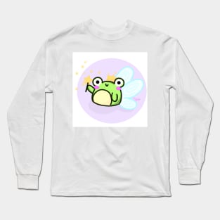 Pequeña Rana hada mágica Long Sleeve T-Shirt